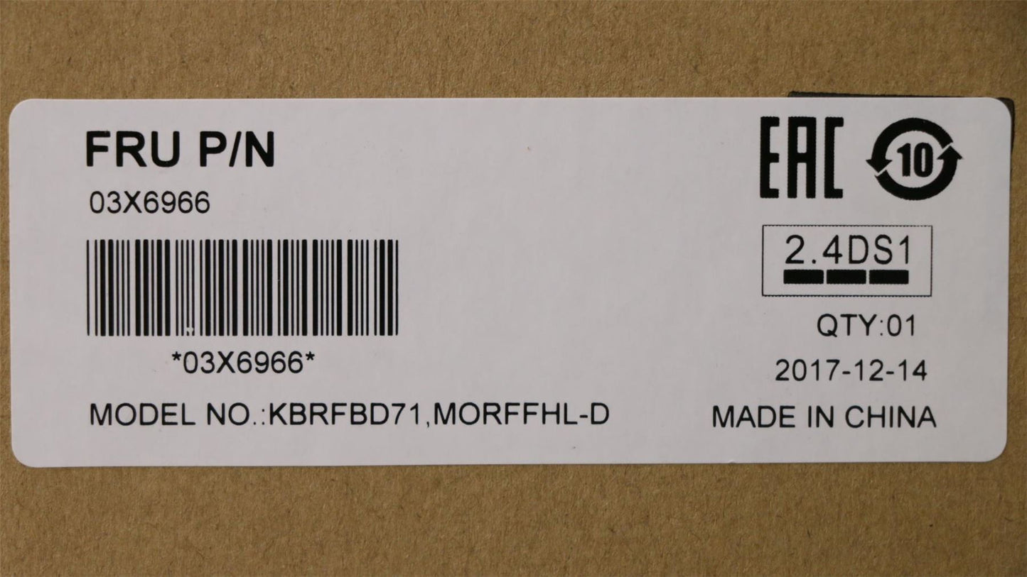 Lenovo Wireless KBD-Arabic 03X6966