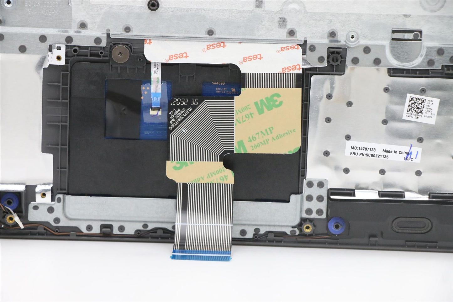 Lenovo Upper Case ASM_INDIA L 82DQ IGTEX 5CB0Z21135