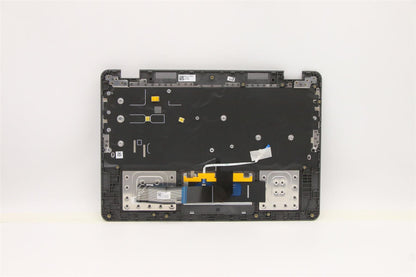 Lenovo Chromebook 14e Gen 2 Palmrest Touchpad Cover Keyboard US Grey 5M11C89153