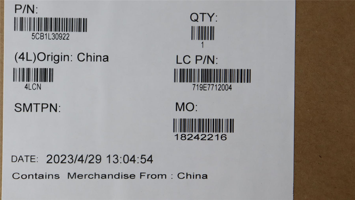 Lenovo Cover L 83BU A TT 5CB1L30922