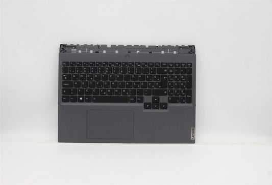 Lenovo Legion 5 Pro-16ACH6H Keyboard Palmrest Top Cover Slovenian 5CB1C14968