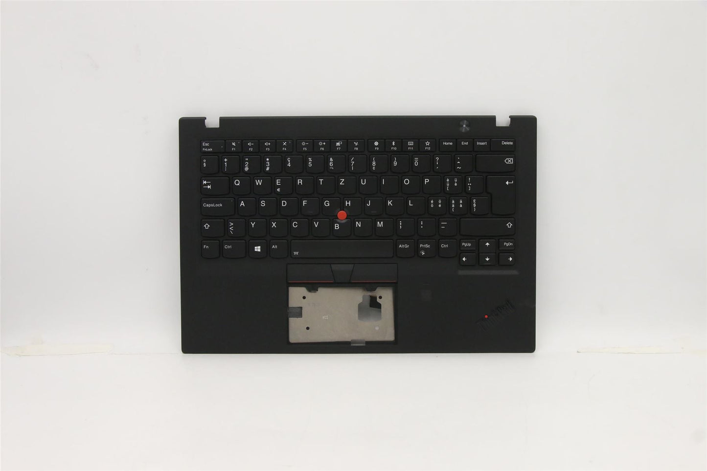 Lenovo Carbon X1 6ème clavier repose-mains couvercle supérieur suisse noir rétro-éclairé 01YR631