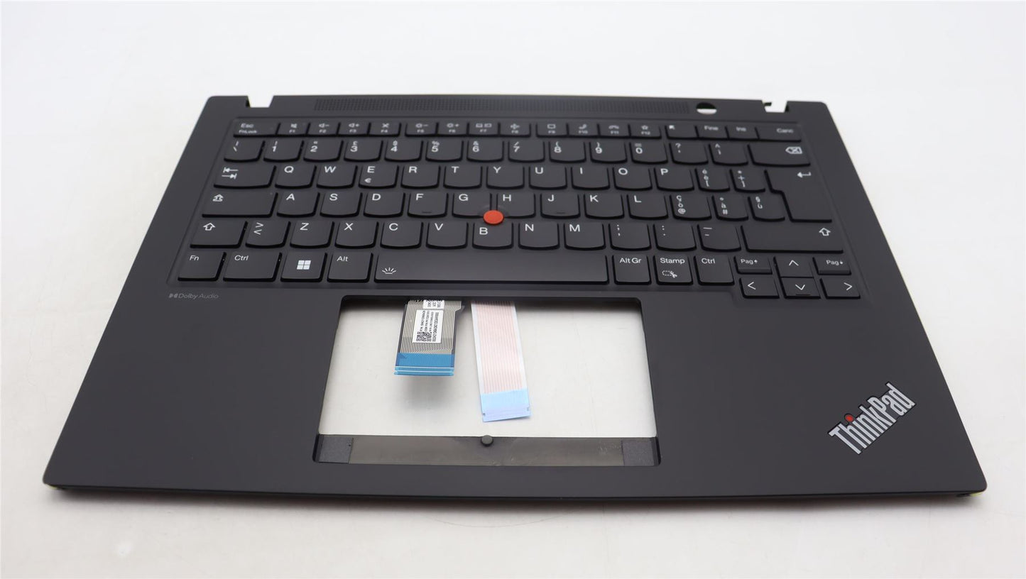 Lenovo ThinkPad T14s Gen 4 Palmrest Cover Keyboard Italian Black 5M11L59505