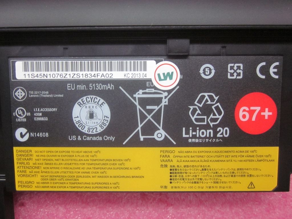 Lenovo Tablet X220i X230i X220 X230 Battery 45N1077