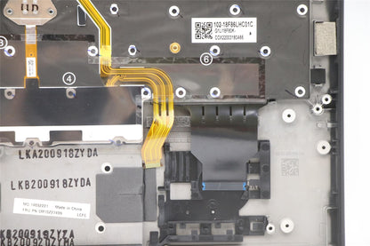 Lenovo ThinkPad X1 8th Gen Keyboard Palmrest Top Cover Turkish 5M10Z27499