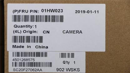 Lenovo ThinkPad X1 6th Gen P1 Gen 1 Webcam Web Cam Camera Cam 01HW055