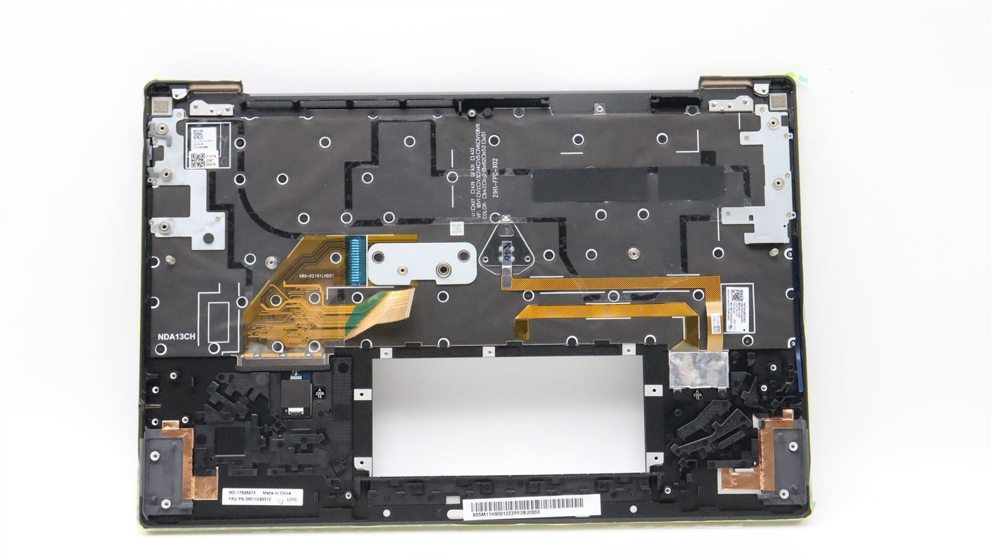 Lenovo ThinkPad Z13 Gen 1 Keyboard Palmrest Top Cover Italian Backlit 5M11H95012