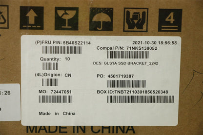Lenovo BRACKET C 82R0 SSD 2242 5B40S22114
