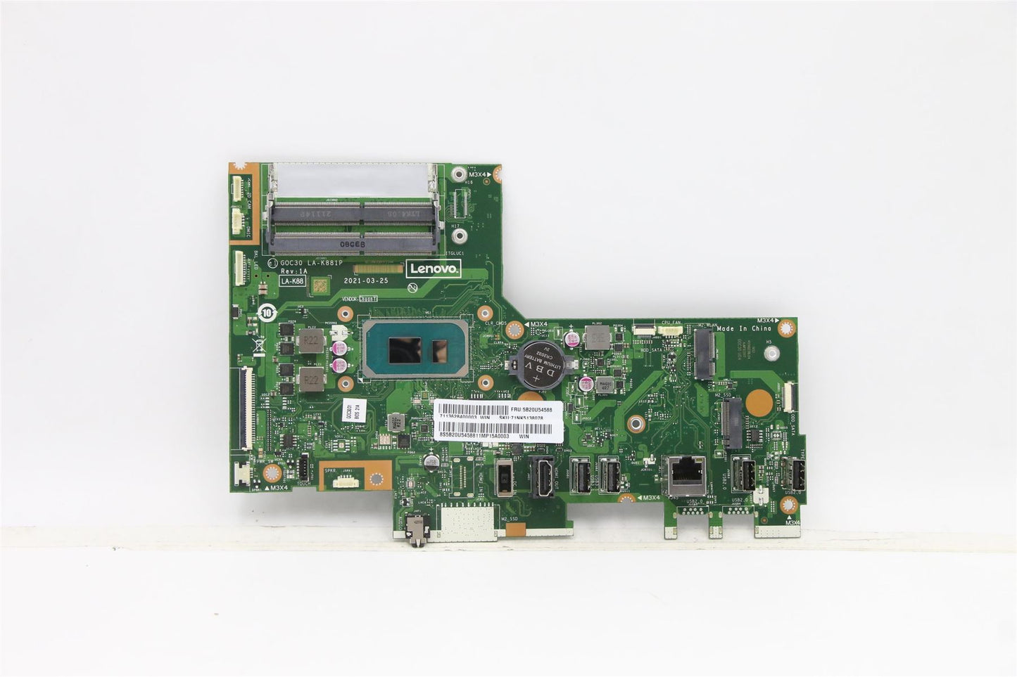 Lenovo IdeaCentre 3 27ITL6 3 24ITL6 3 22ITL6 Motherboard Mainboard 5B20U54588
