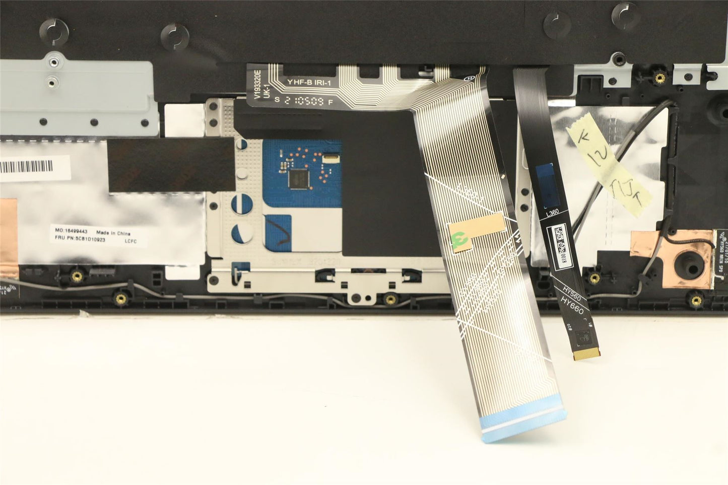 Lenovo Upper Case ASM_SPA L82JK BU RGB 5CB1D10923