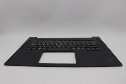 Lenovo ThinkPad P1 Gen 6 Palmrest Cover Keyboard UK Europe Black 5M11L89064