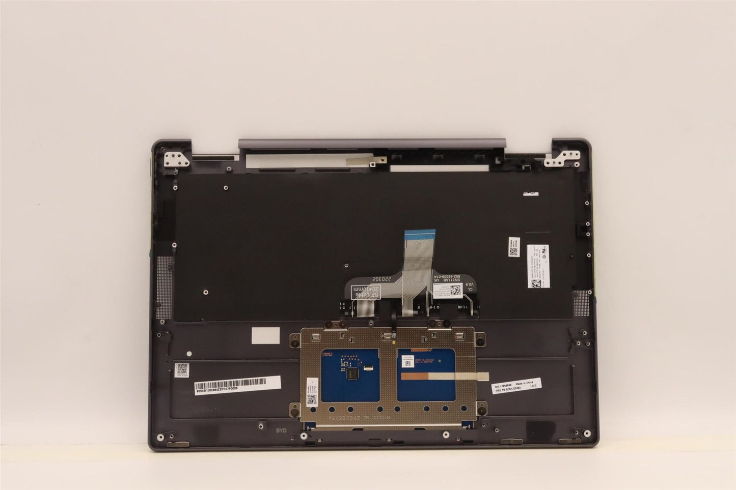 Lenovo Yoga 7 14IAL7 Palmrest Cover Touchpad Keyboard Italian Grey 5CB1J02464