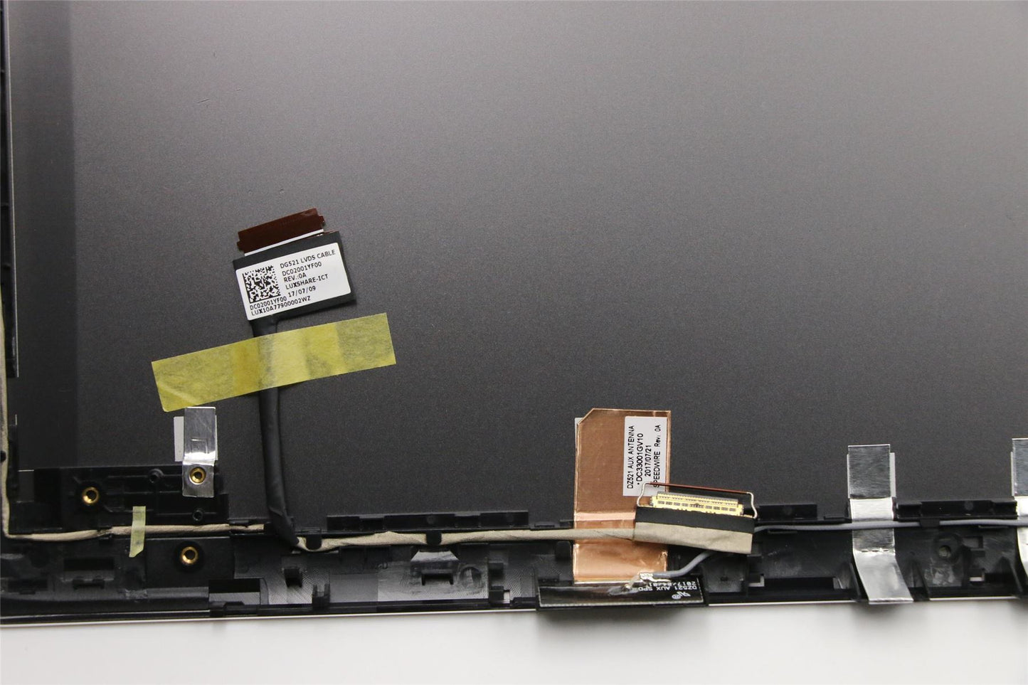 Lenovo IdeaPad 520-15IKB LCD-Abdeckung hinten Gehäuse grau mit Antenne 5CB0N98513
