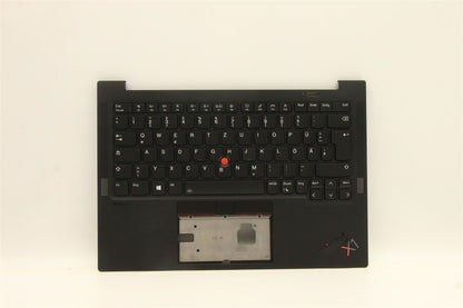 Lenovo Carbon X1 9th Keyboard Palmrest Top Cover German Black Backlit 5M11C53240