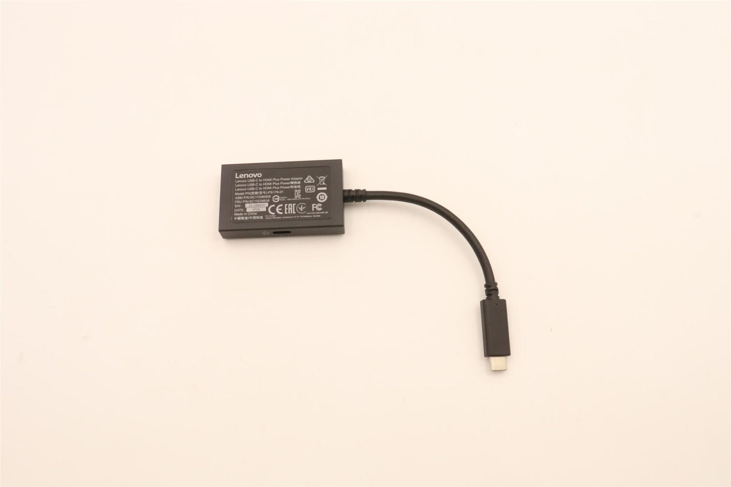 Lenovo USB C to HDMI Power Adapter 5C11E09638