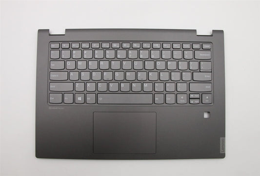 Lenovo IdeaPad C340-14IWL Palmrest Cover Touchpad Keyboard US Black 5CB0S17318