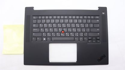 Lenovo ThinkPad P1 Gen 6 Keyboard Palmrest Top Cover Hebrew White 5M11L89007