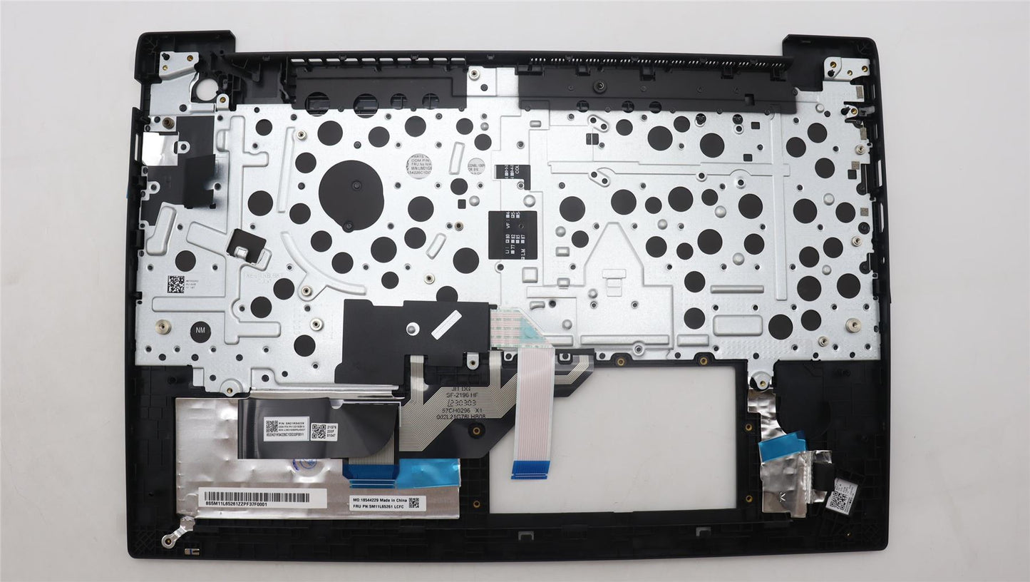 Lenovo ThinkPad E16 Gen 1 Keyboard Palmrest Top Cover Portuguese 5M11L65261