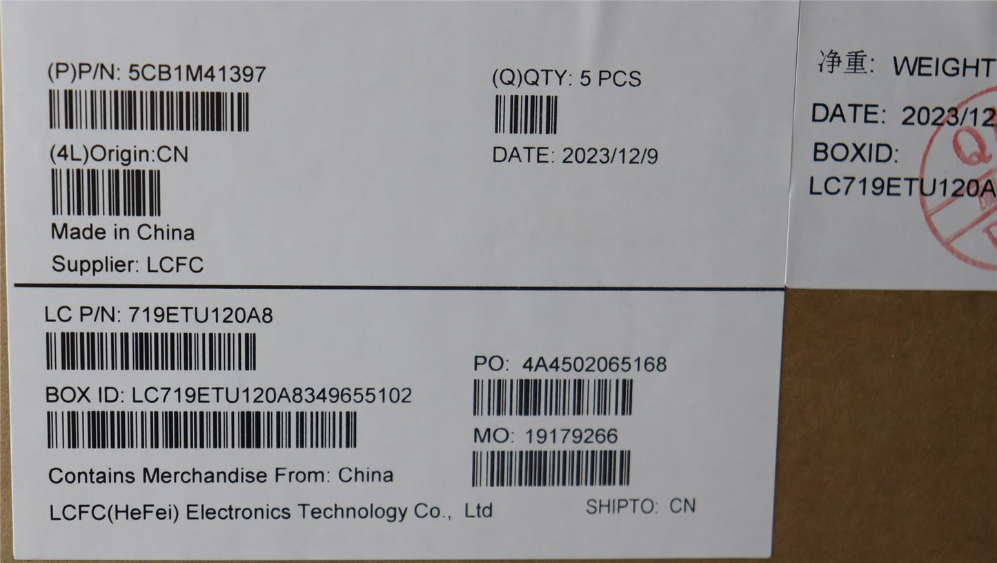 Lenovo IdeaPad 3 15IAH8 Palmrest Cover Touchpad Keyboard Spanish 5CB1M41397
