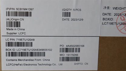 Lenovo IdeaPad 3 15IAH8 Palmrest Cover Touchpad Keyboard Spanish 5CB1M41397