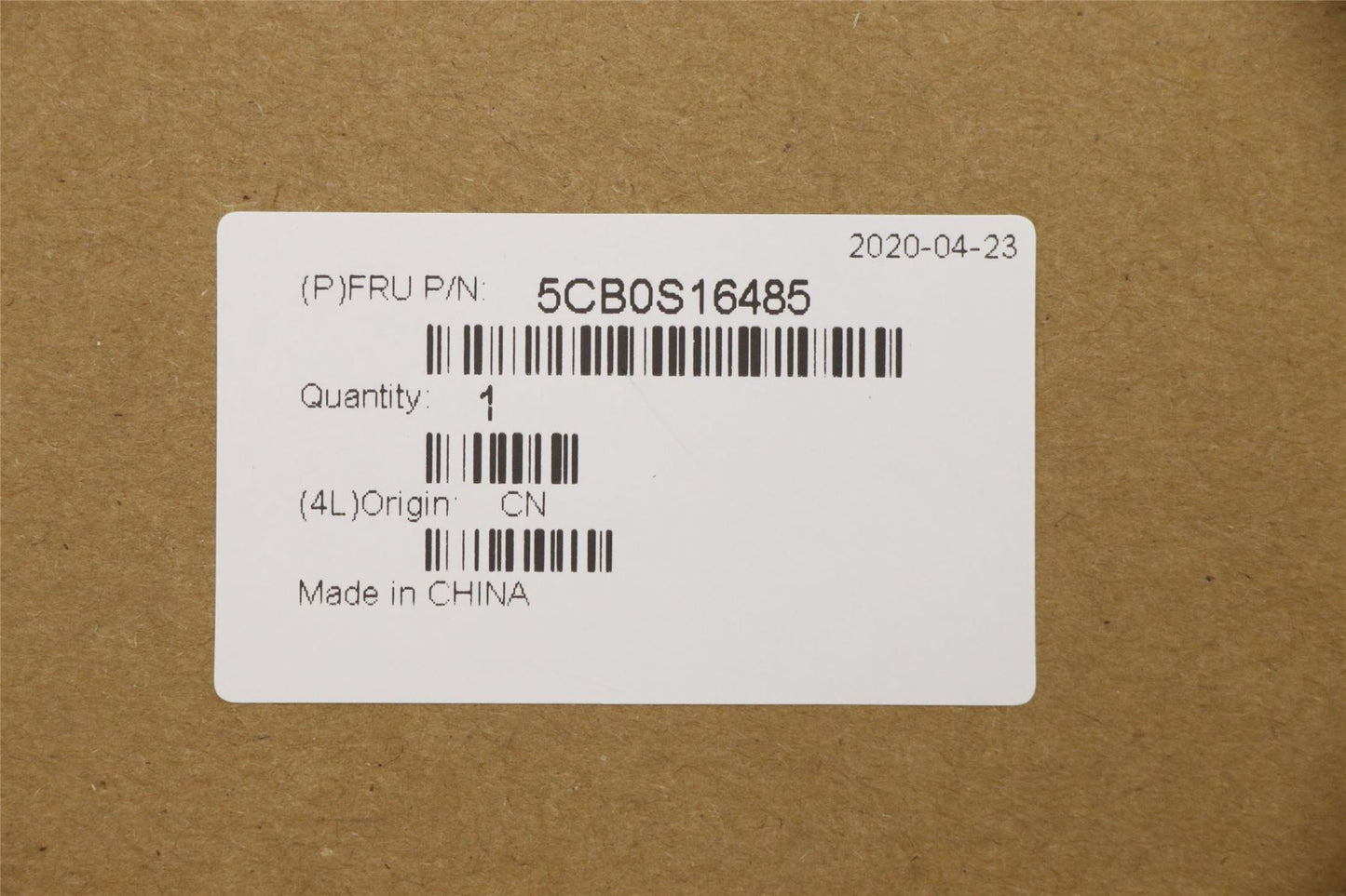Lenovo Upper Case C 81HH BK W/KBTPBL USA 5CB0S16485