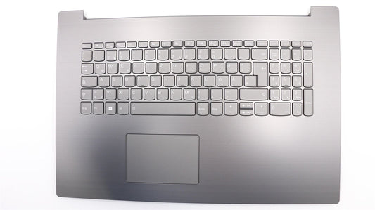 Lenovo IdeaPad 330-17ICH Keyboard Palmrest Top Cover German Silver 5CB0R48144