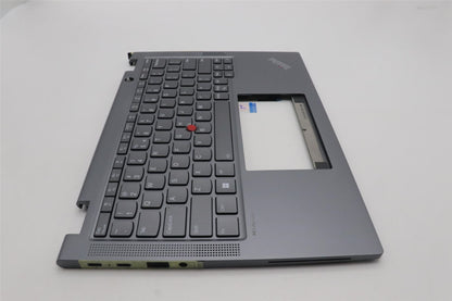 Lenovo ThinkPad X13 Gen 4 Keyboard Palmrest Top Cover US Euro Backlit 5M11L64324