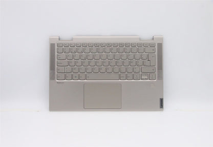 Lenovo C740 14IML Palmrest Cover Touchpad Keyboard Belgian Mica 5CB0U43987