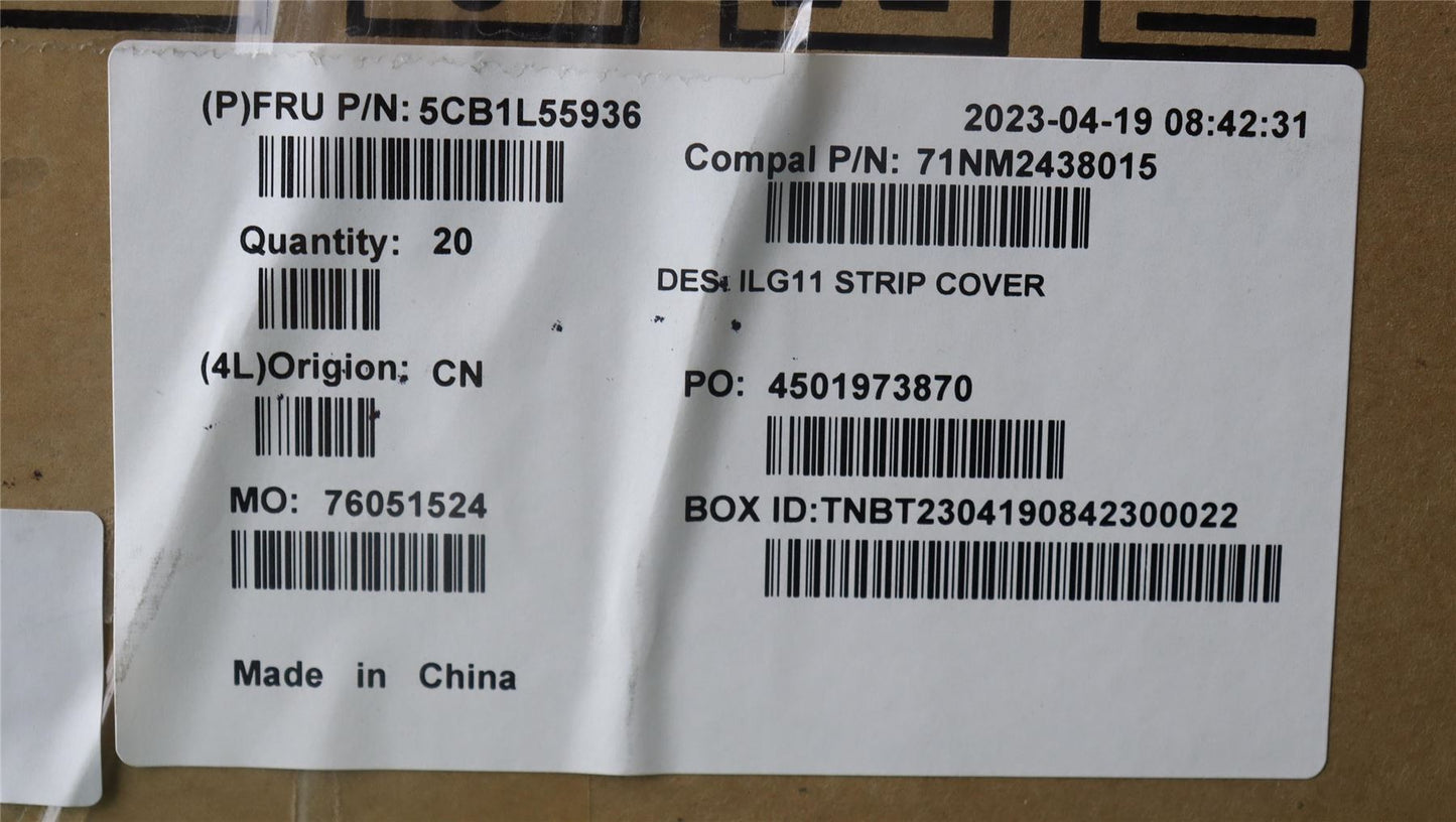 Lenovo Strip Cover C 82XW 5CB1L55936