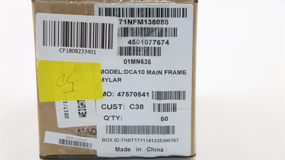 Lenovo MECHANICAL Main_Frame_Mylar 01MN635