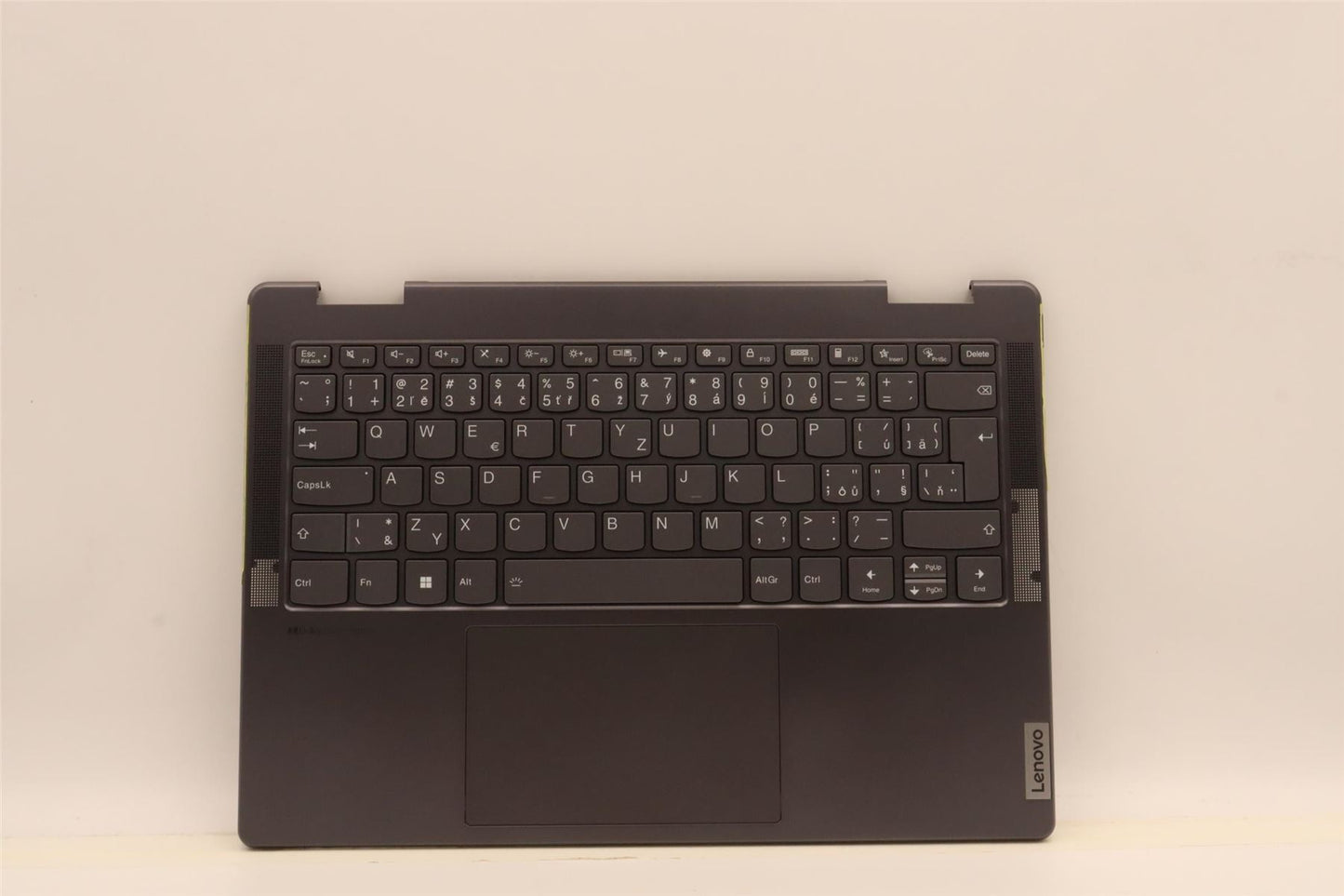 Lenovo Yoga 7 14IAL7 Palmrest Cover Touchpad Keyboard Storm Grey 5CB1J02483