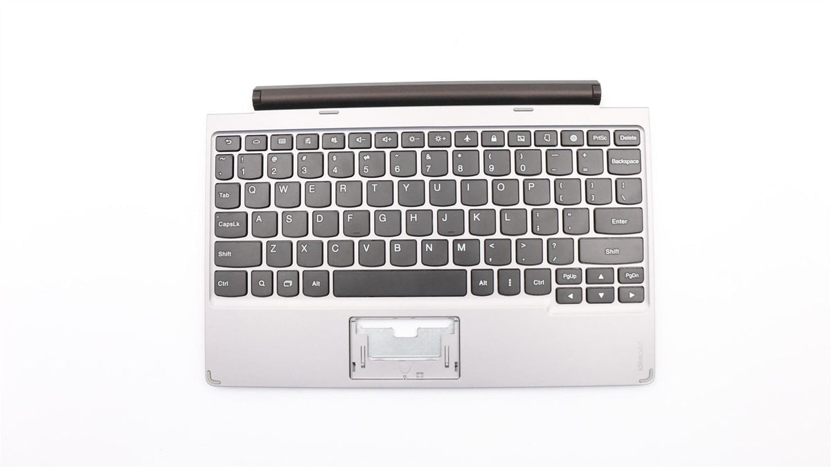 Lenovo A10 Upper Case Sliver W/KB- US English Keyboard 90204345