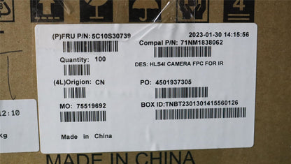 Lenovo Slim 5 14IAH8 5 14IRL8 5 14ABR8 Cable Webcam Camera 5C10S30739
