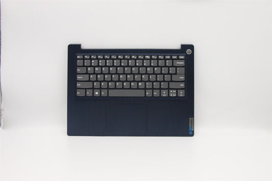Lenovo IdeaPad 3-14ADA05 Palmrest Cover Touchpad Keyboard US Europe Blue 5CB0X56674