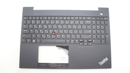Lenovo ThinkPad E16 Gen 1 Keyboard Palmrest Top Cover Greek Black 5M11L65226