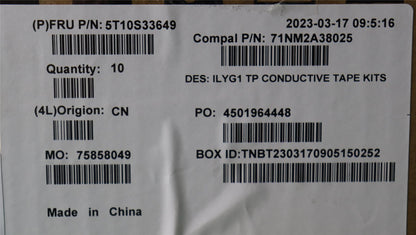 Lenovo TP conductive C 82Y3 10pcs 5T10S33649