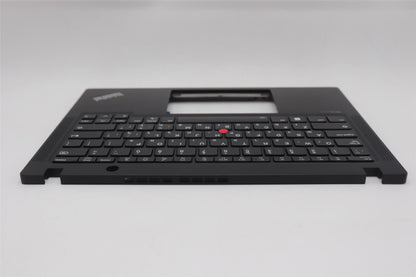 Lenovo ThinkPad X13 Gen 4 Keyboard Palmrest Top Cover Hebrew Black 5M11L86181