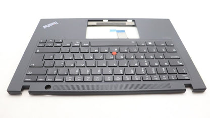 Lenovo ThinkPad T14s Gen 2 Keyboard Palmrest Top Cover Portuguese 5M11F24628