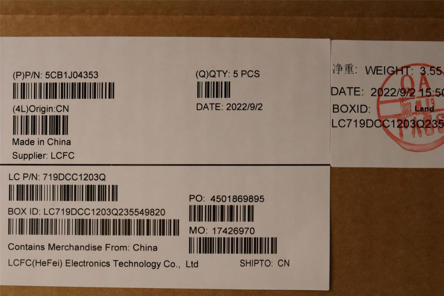 Lenovo S7 16IAH7 Palmrest Cover Touchpad Keyboard French Grey 5CB1J04353