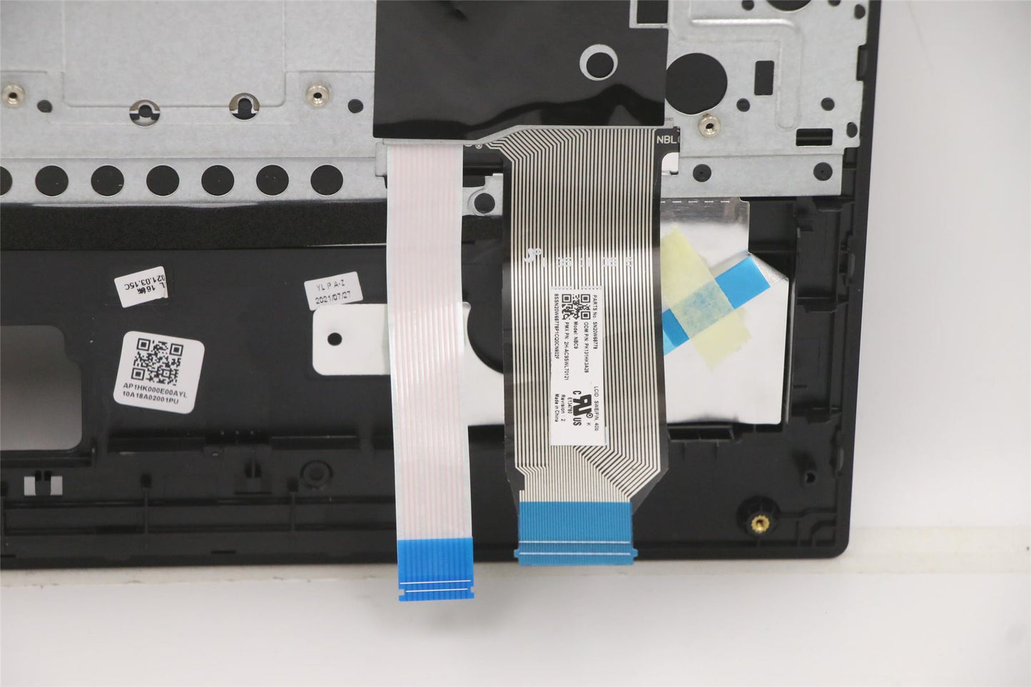Lenovo MECH_ASM KB C SWE/FIN(PMX)PT FP UK BK 5M11A38506