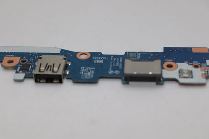 Lenovo CARDPOP FRU PCBA IO/B NSF862 W/O VP Fingerprint FPR I/O Board 5C51J62787