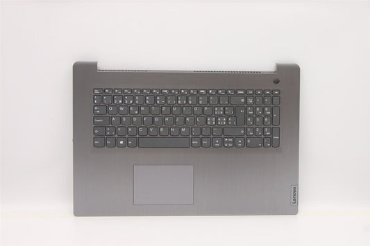 Lenovo IdeaPad 3-17ITL6 Palmrest Cover Touchpad Keyboard Swiss Grey 5CB1B96599