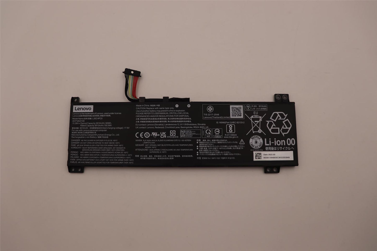 Lenovo Legion 3-15ACH6 5-15ACH6 5-15ACH6A 5-15ACH6H 5-15ITH6 Battery 5B11B48827