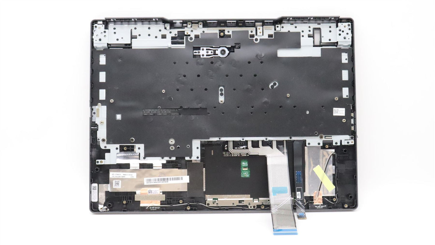 Lenovo 5 15IAH7H Palmrest Cover Touchpad Keyboard Russian Storm Grey 5CB1F39087