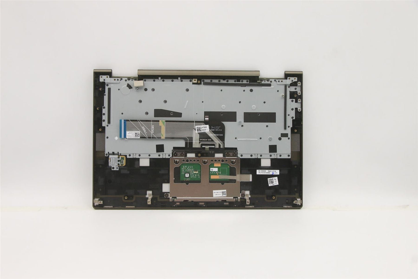 Lenovo Yoga 7-14ITL5 Keyboard Palmrest Top Cover Hungarian Dark Moss 5CB1A08856