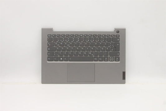 Lenovo ThinkBook 14 G2 ARE Keyboard Palmrest Top Cover German Grey 5CB1B02602