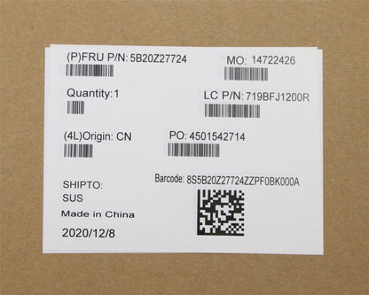 Lenovo MBB82BCWINI710875HRTX20606G8G 5B20Z27724