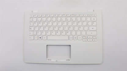 Lenovo Yoga 300-11IBR Keyboard Palmrest Top Cover Spanish White 5CB0M82770