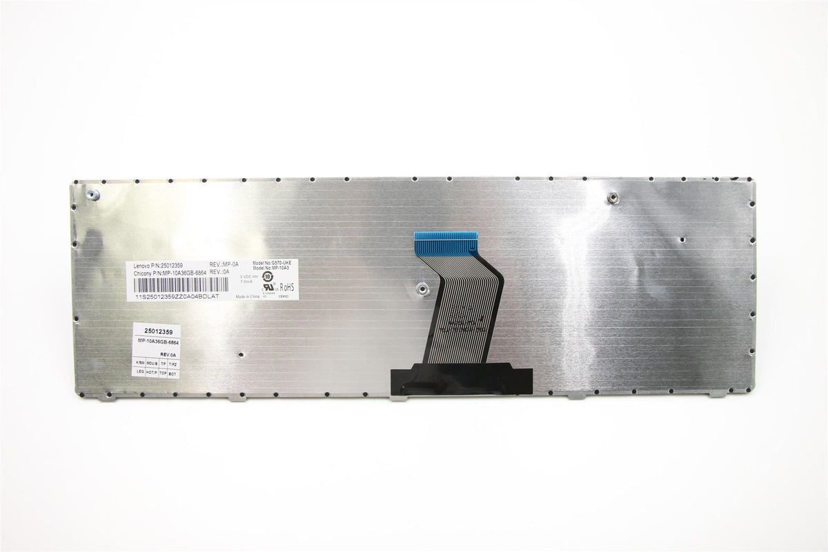 Lenovo G570 G575 G770 G780 Z500 Keyboard UK Black 25012359 25012624 25012446