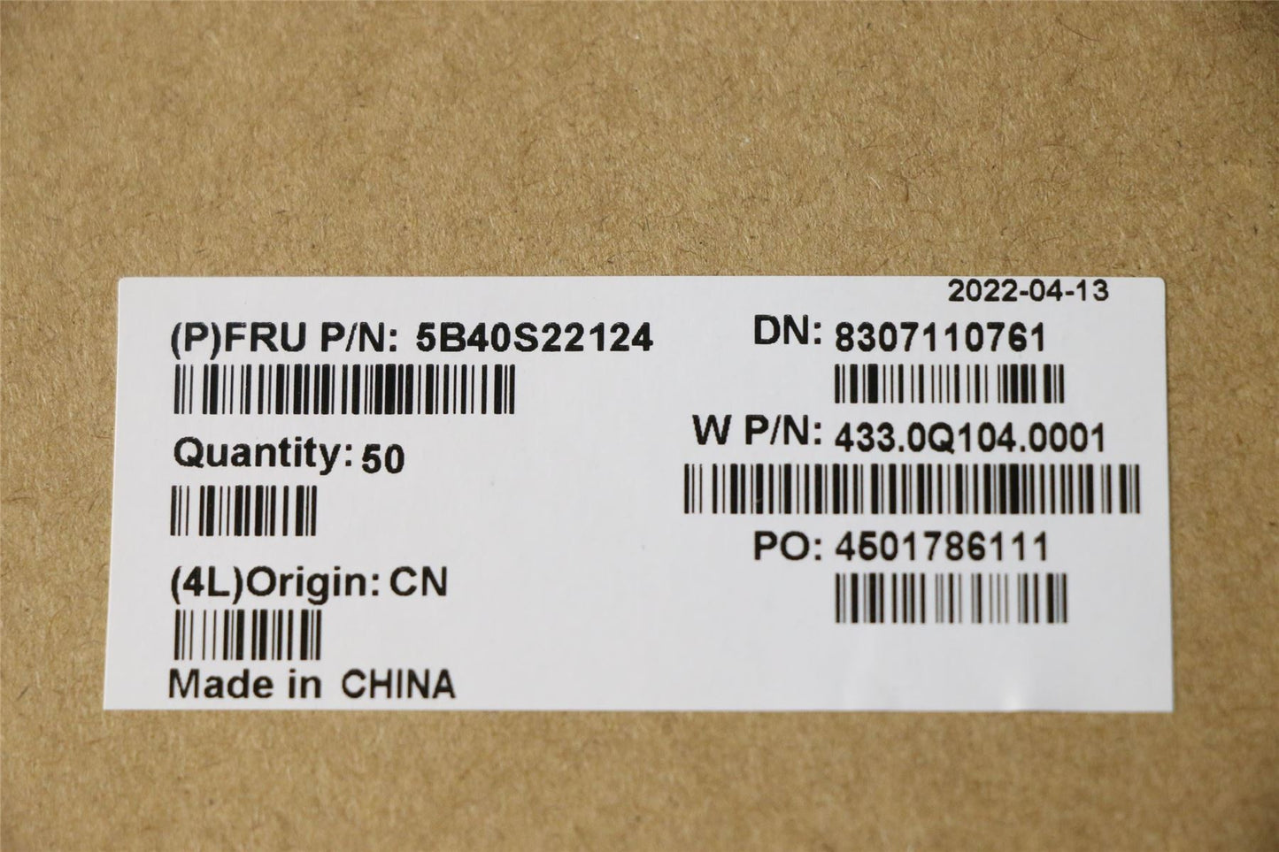Lenovo IO Bracket W 21AR 5B40S22124